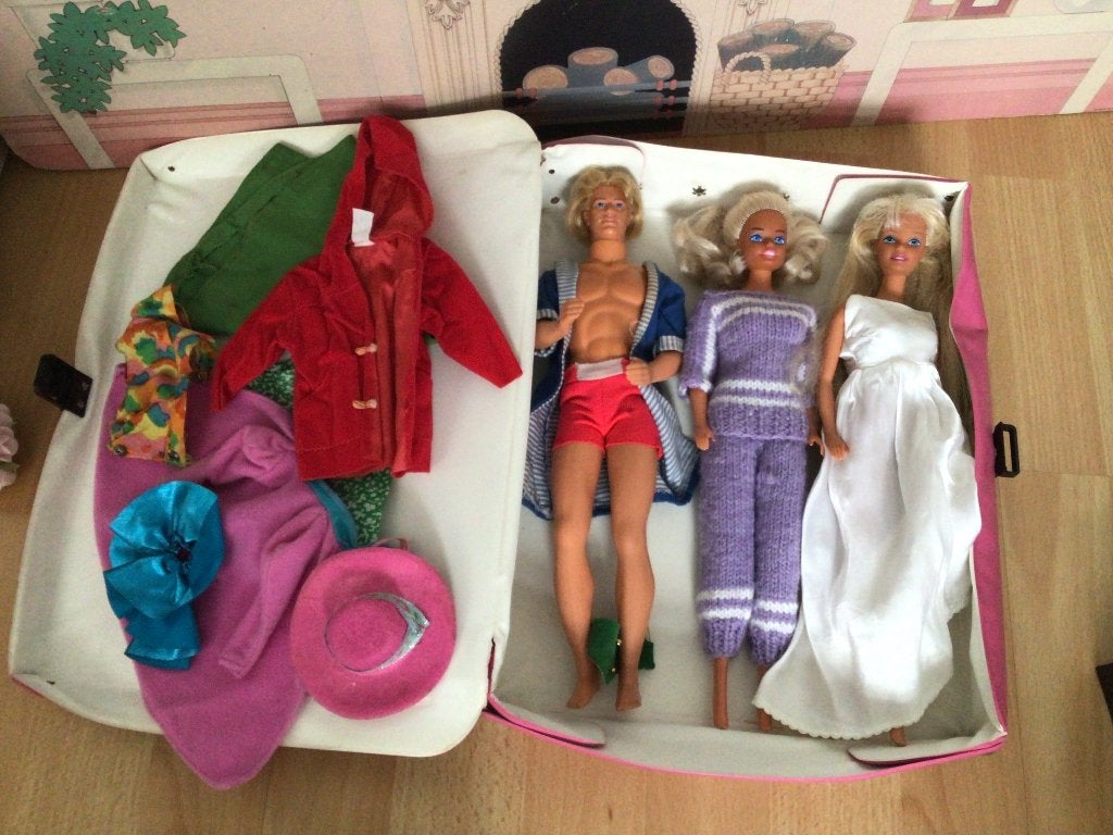 Vintage Barbies, Verzamelen, Ophalen of Verzenden, Gebruikt, Pop