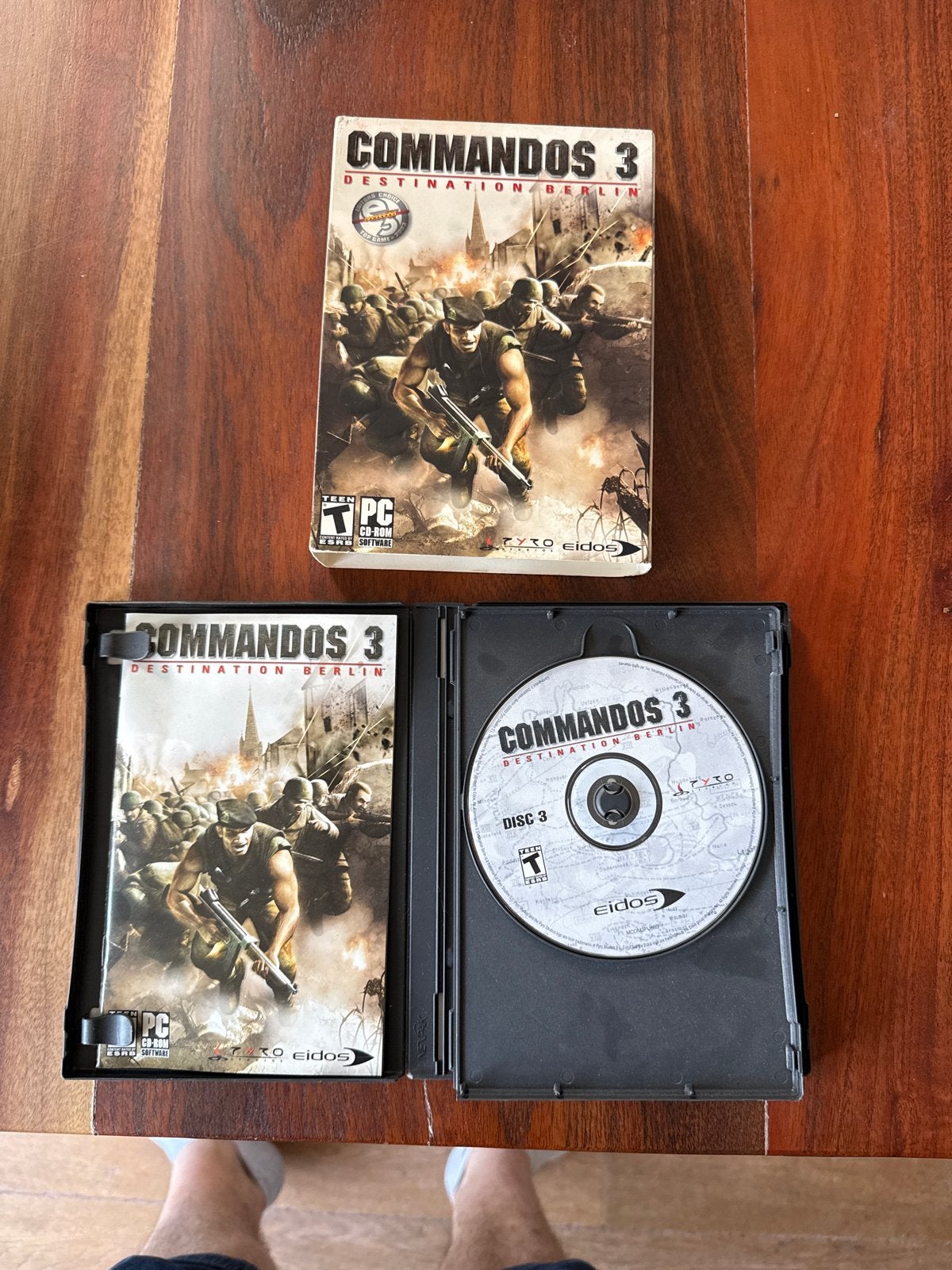 Commandos 3: Destination Berlin PC Game - Gebruikt, Ophalen, Gebruikt, 1 speler, Strategie en Constructie