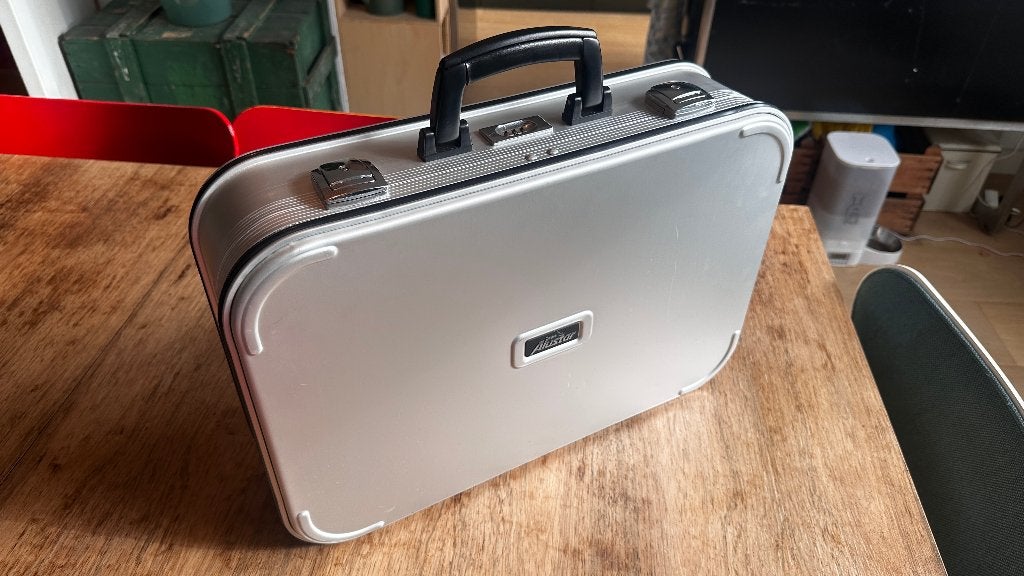 Zarges Alustar - als nieuw vintage 1970s aluminium koffertje, 50 tot 60 cm, Ophalen of Verzenden, Metaal, 35 tot 45 cm