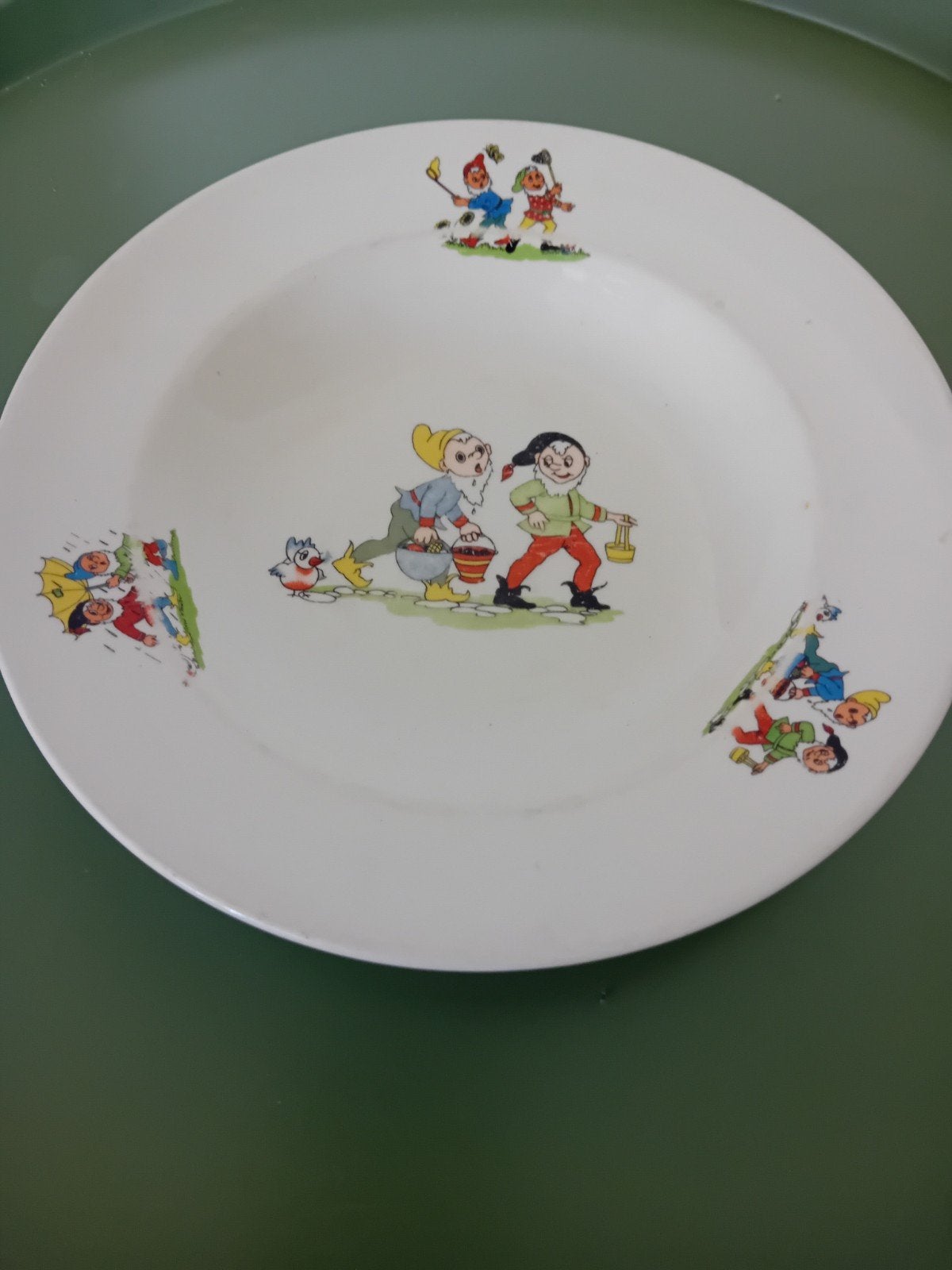 Drie vintage Petrus Regout & Co bordjes, Made in Holland, Antiek en Kunst, Ophalen of Verzenden