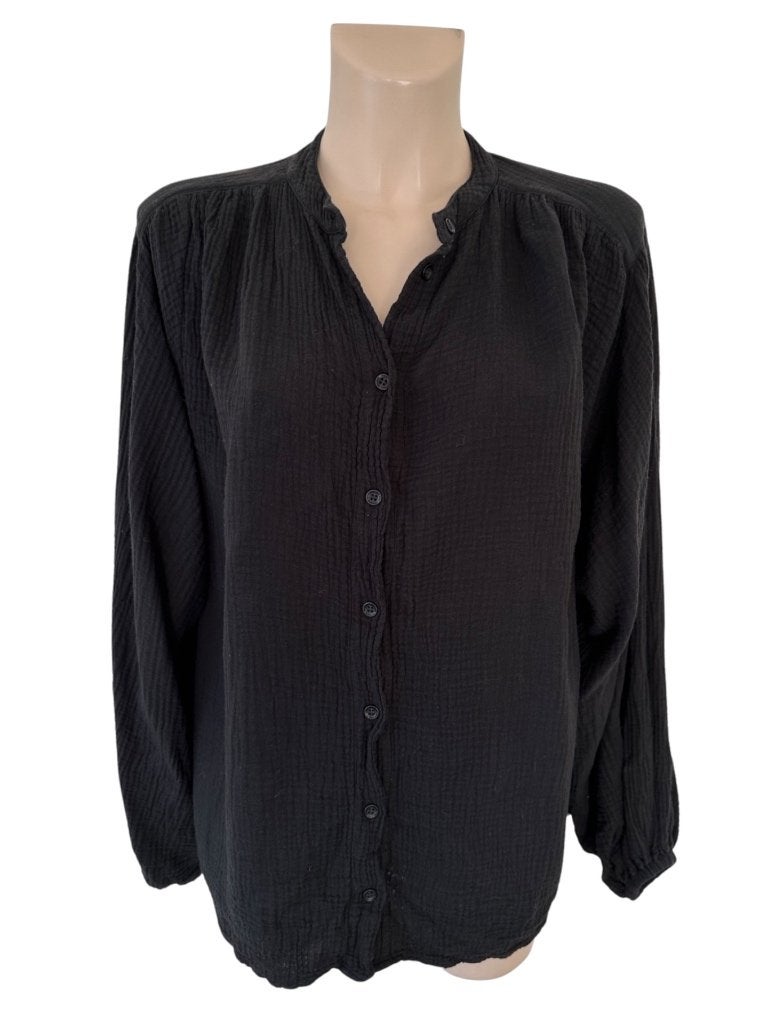 Penn & Ink blouse S, Kleding | Dames, Jurken, Zwart, Ophalen of Verzenden, Zo goed als nieuw, Boven de knie