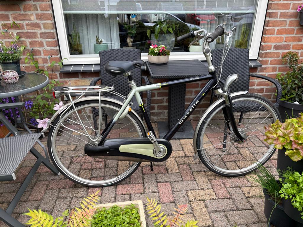 Gazelle fiets, frame maat 53, Ophalen, Gebruikt, Velgrem, Versnellingen