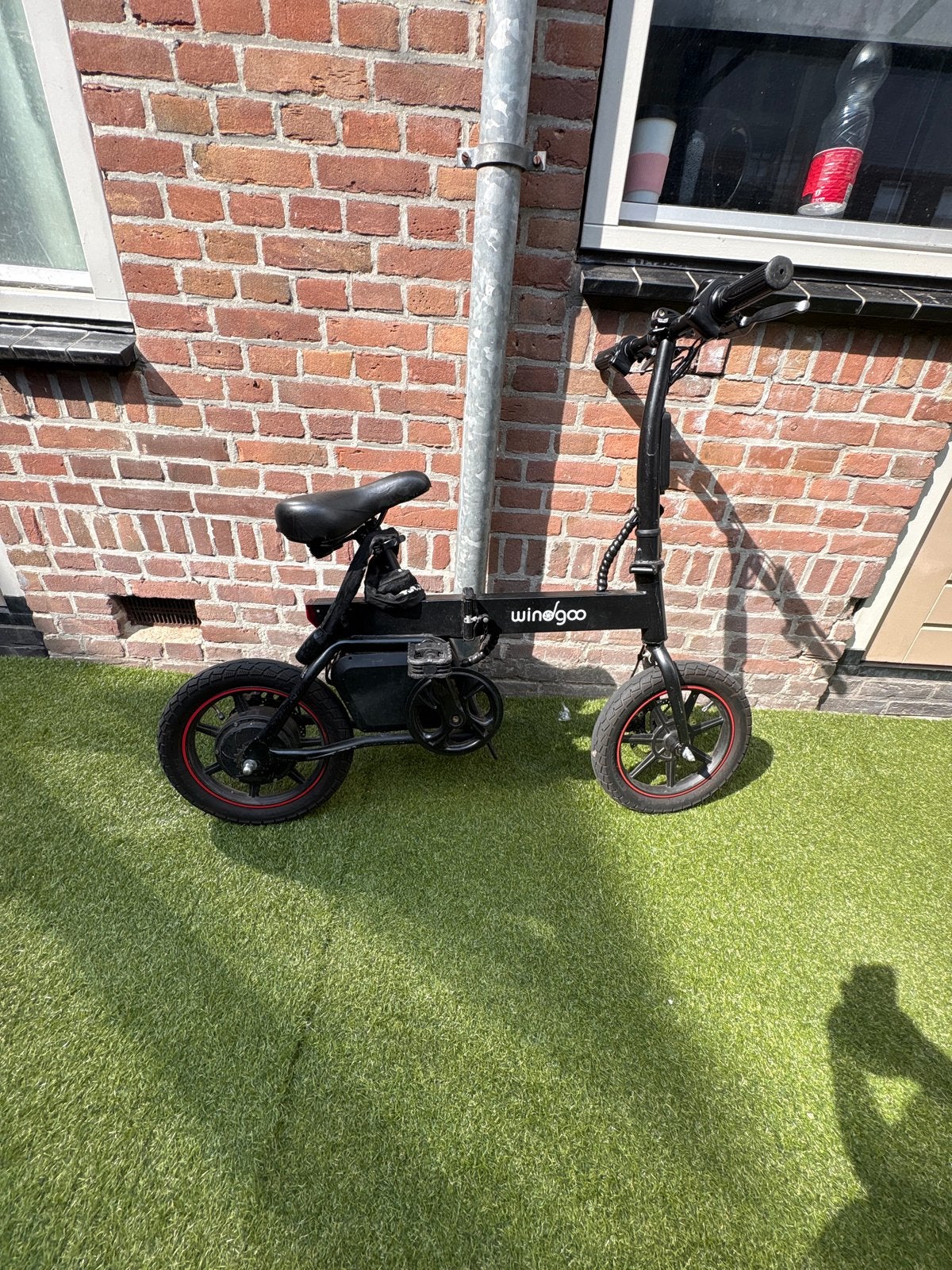 Windgoo opvouwbare elektrische, Gebruikt, Minder dan 47 cm, 30 tot 50 km per accu, Ophalen