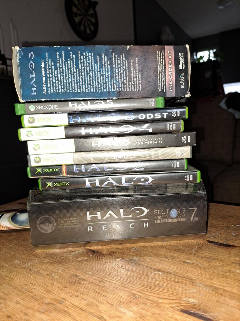 Mooie reeks Halo games voor Xbox, 3 spelers of meer, Ophalen, Zo goed als nieuw, Shooter