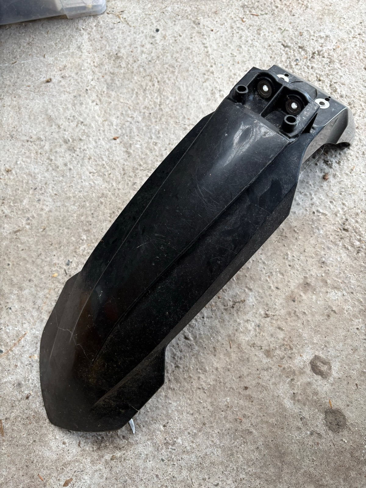 Voorspatbord - KTM / Honda / Enduro / Crossmotor, Kunststof, Ophalen of Verzenden, Stadsfiets, Gebruikt