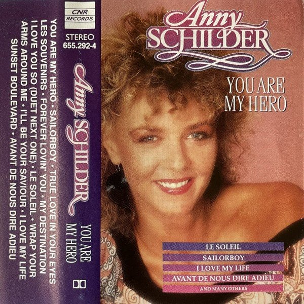 Anny Schilder – You Are My Hero  Originele Cassette Nieuw., Ophalen of Verzenden, Nieuw in verpakking, Pop, 1 bandje