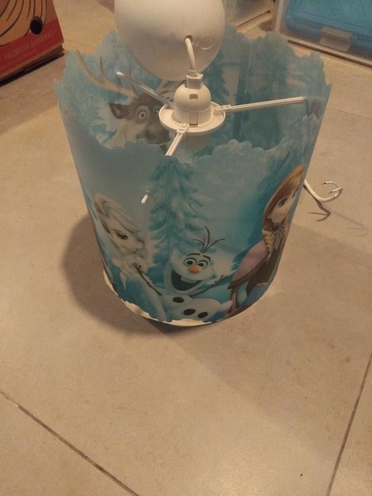 Frozen hanglamp Disney lamp hang lamp kinderkamer prijs 10, Ophalen of Verzenden, Minder dan 50 cm