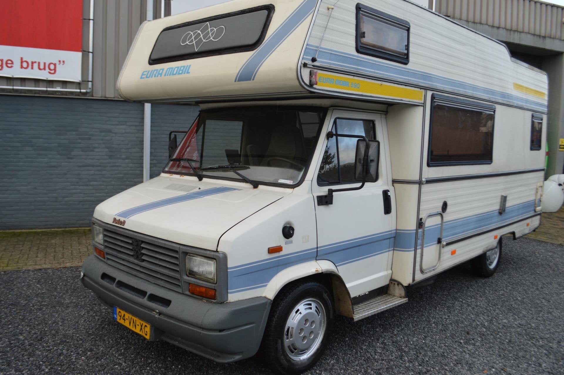 Peugeot 280 L KAMPEERAUTO | WC | Douche | Zonnepaneel | Kach, Caravans en Kamperen, Campers, Overige merken, Airbags, Bedrijf