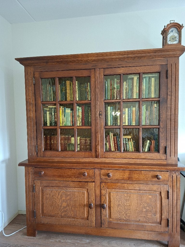 Prachtige kast, Ophalen, 150 tot 200 cm, Eikenhout, Zo goed als nieuw