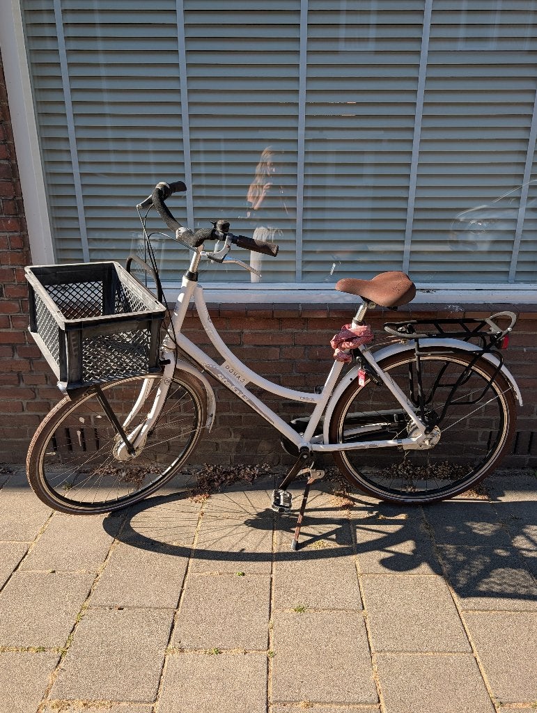 Stadsfiets Studentenfiets 7 versnellingen, Gebruikt, Versnellingen, 50 tot 53 cm, Trommelrem