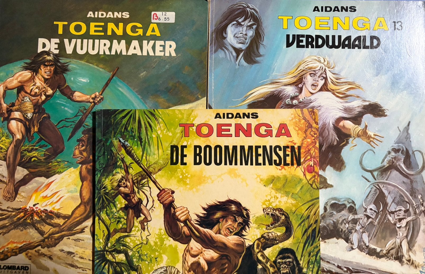Toenga stripreeks 15 delen, Boeken, Meerdere stripboeken, Ophalen of Verzenden
