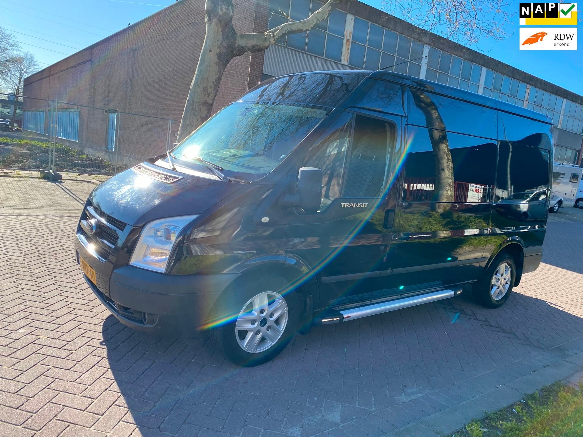 Ford Transit 280M 2.2 TDCI HD DC / Airco / Euro5 / 2011 / Ai, Auto's, Bestelauto's, Bedrijf, Te koop, ABS, Airconditioning, Centrale vergrendeling