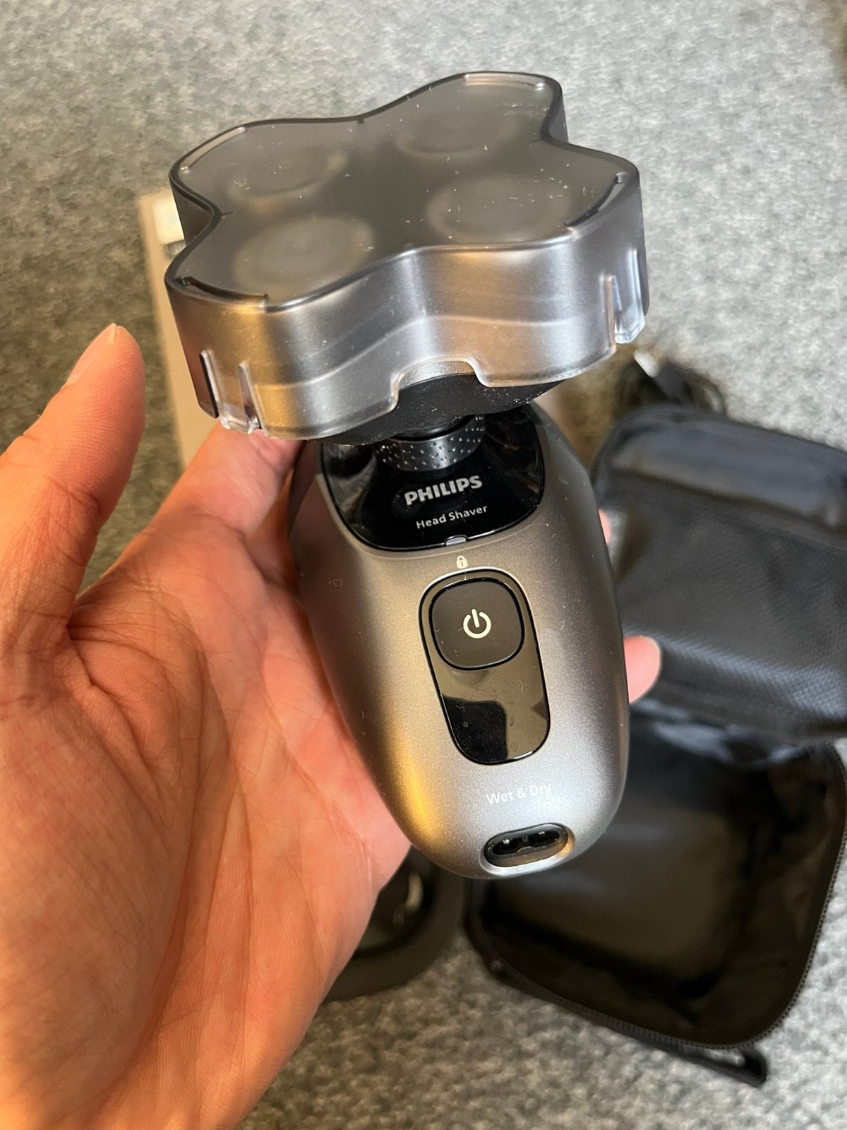 Philips Headshaver 7000 HS7980/15 – shaver/scheerapparaat, Ophalen of Verzenden, Zo goed als nieuw, Scheren en Epileren