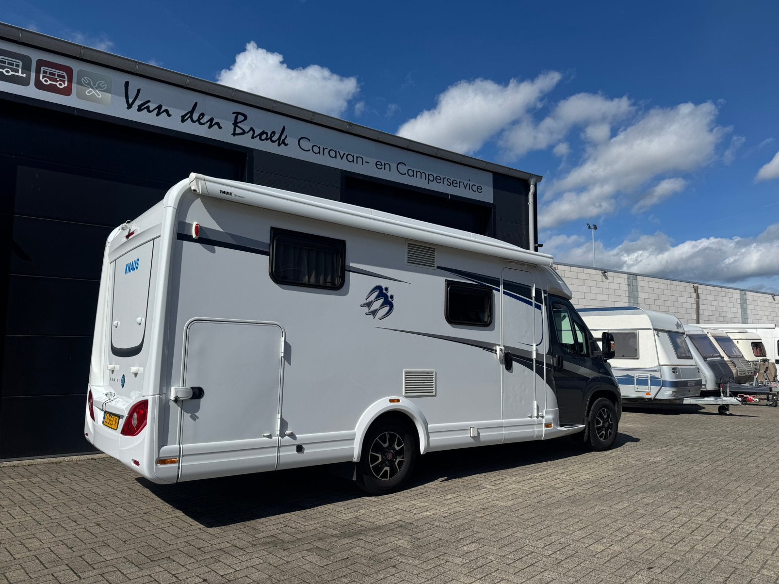 In nieuwstaat Knaus Van Ti 650 2016 67000km inruil mogelijk, Standaard zit, Fiat, Rookmelder, Bedrijf
