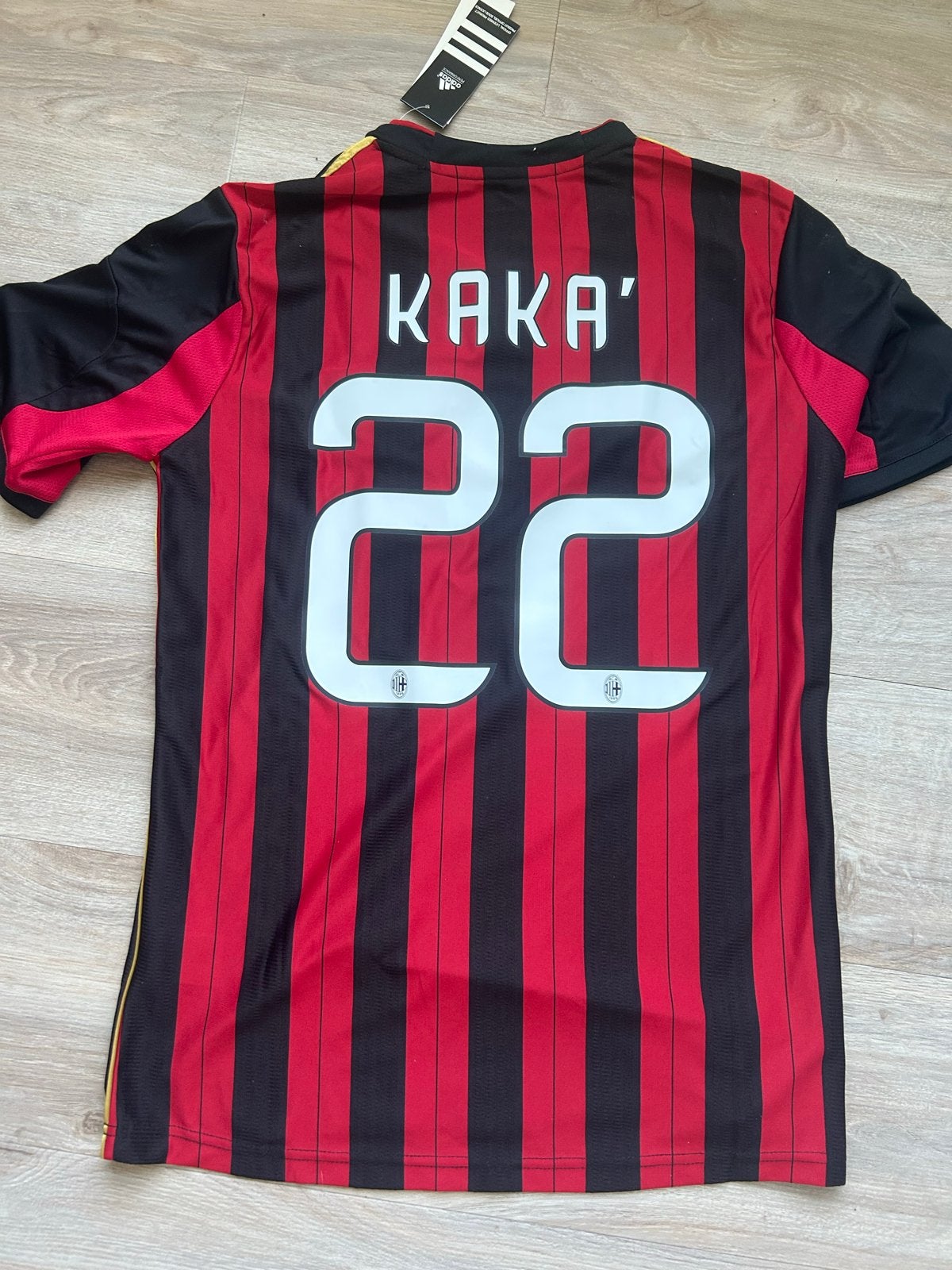 Kaka AC Milan Retro Thuisshirt Maat M, Maat M, Verzenden, Nieuw, Shirt