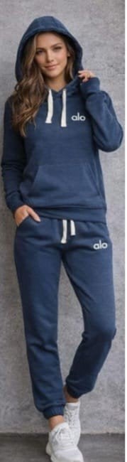 Nieuwe dames ALO hoodys in de maten l en xl., Blauw, Maat 42/44 (L), Nieuw, Ophalen of Verzenden