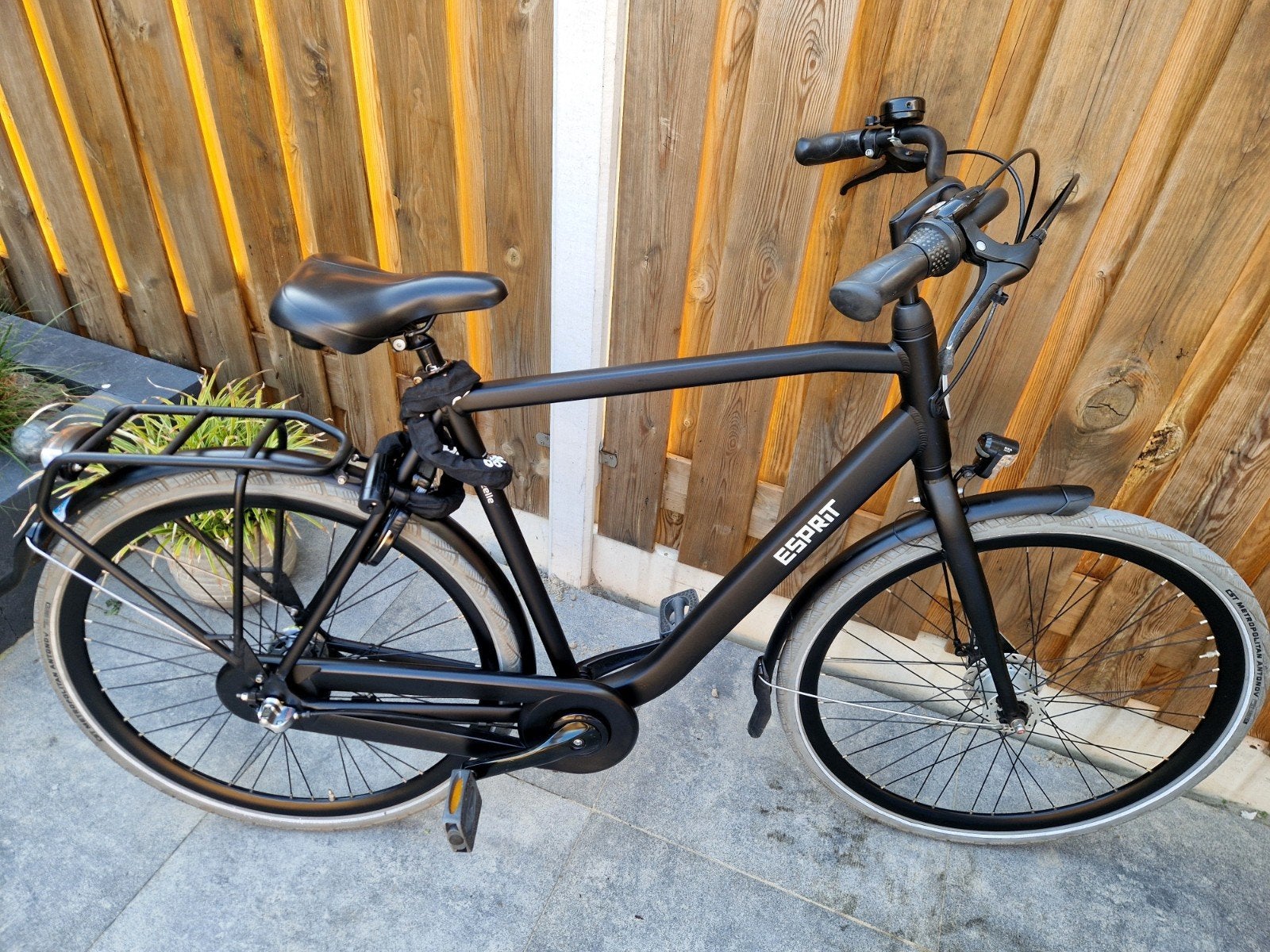 Prachtige Gazelle Esprit H59 mat zwart 3 versn, Ophalen, Versnellingen, Zo goed als nieuw, 57 tot 61 cm