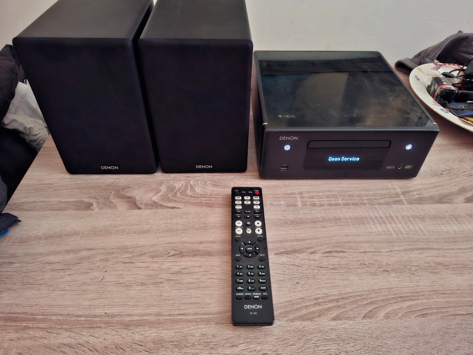 Denon RCD-N11DAB Receiver + 2x Denon SC-N10 Speakers, Ophalen of Verzenden