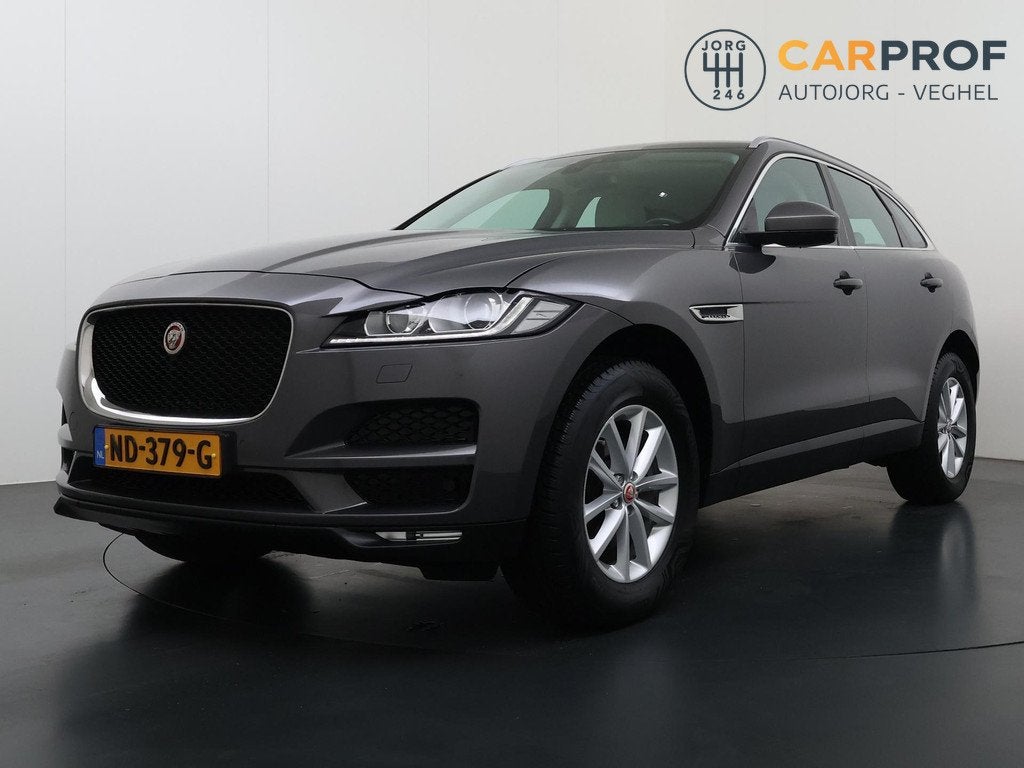 Jaguar F-PACE 2.0 Pure AWD 20d Navigatie | Camera | Trekhaak, Auto's, Jaguar, Automaat, Stof, Gebruikt, Euro 6