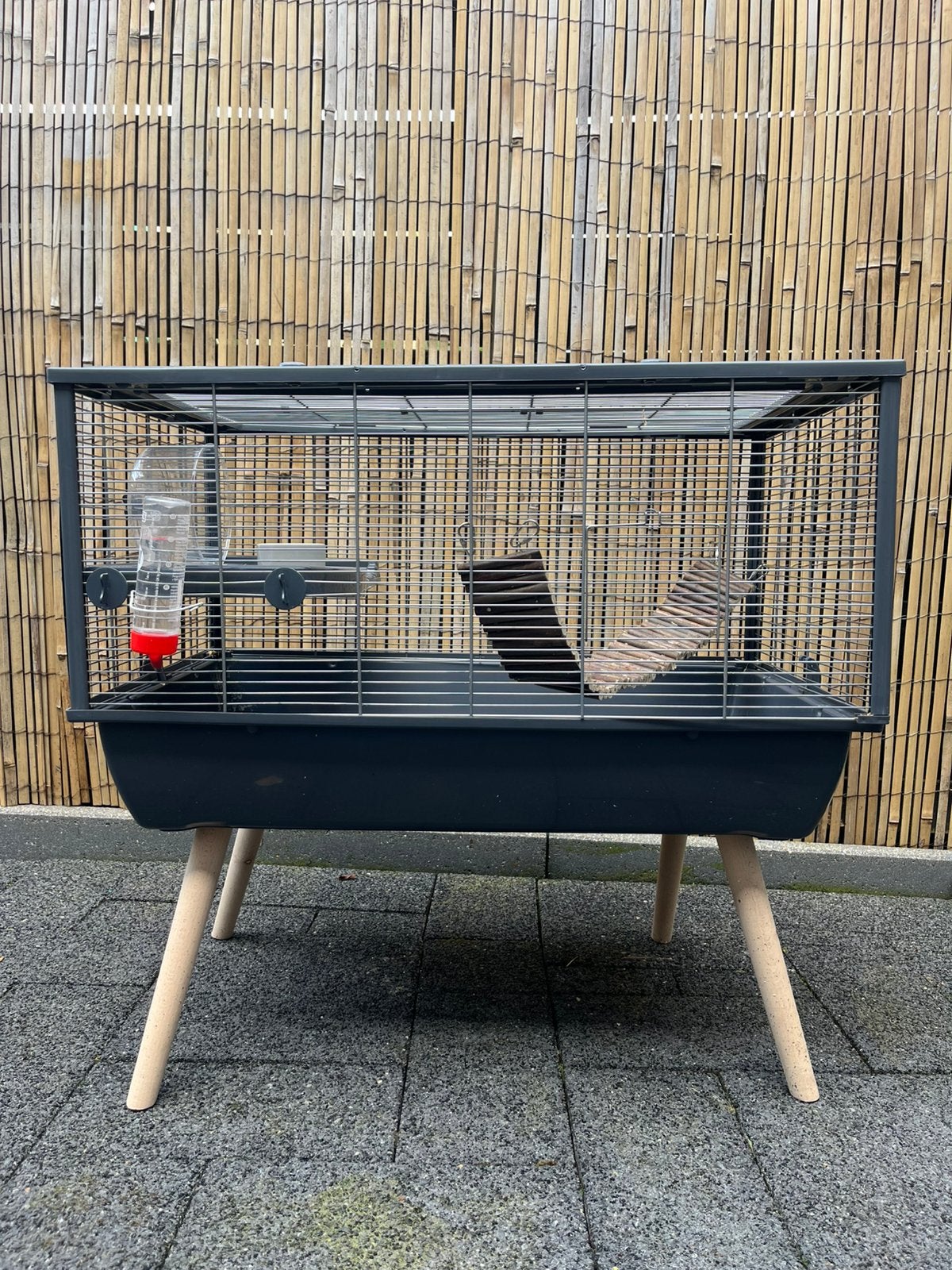 Hamsterkooi, Dieren en Toebehoren, Knaagdieren en Konijnen | Hokken en Kooien, Ophalen, Kooi, 60 tot 90 cm, Zo goed als nieuw