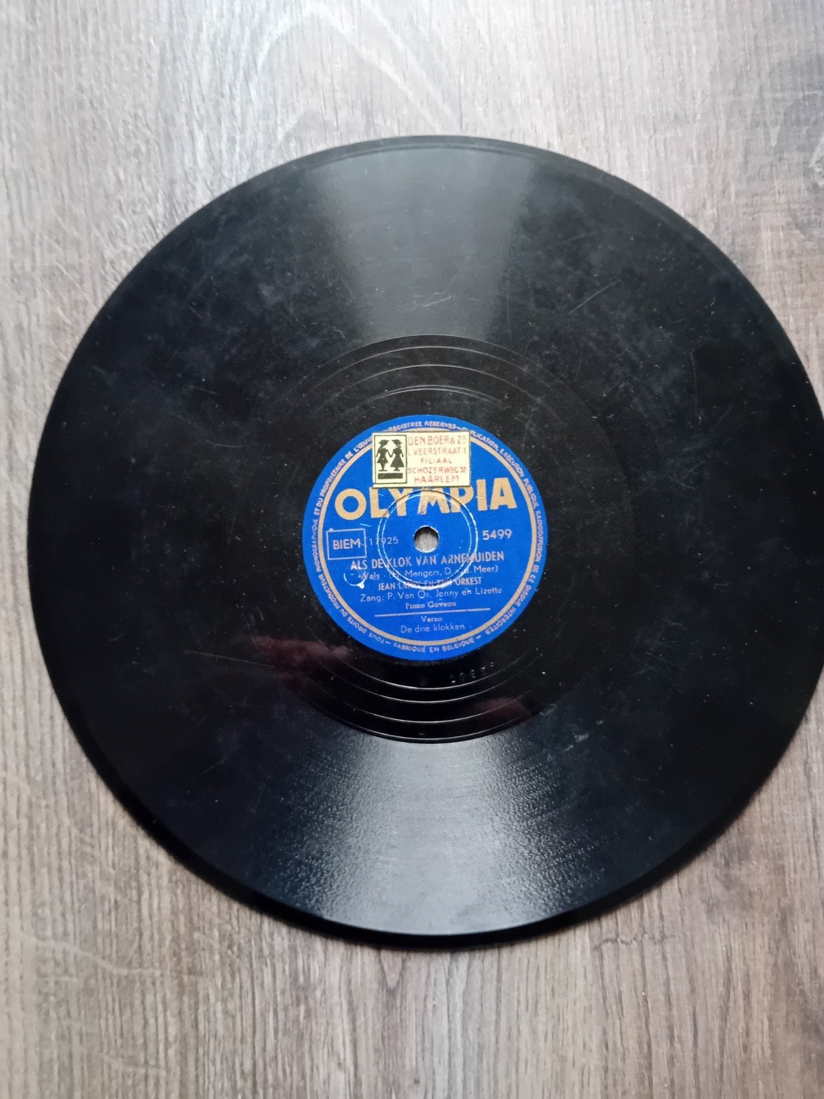 Olympia 5499 - De Drie Klokken / Als De Klok Van Arnemuiden, Ophalen of Verzenden