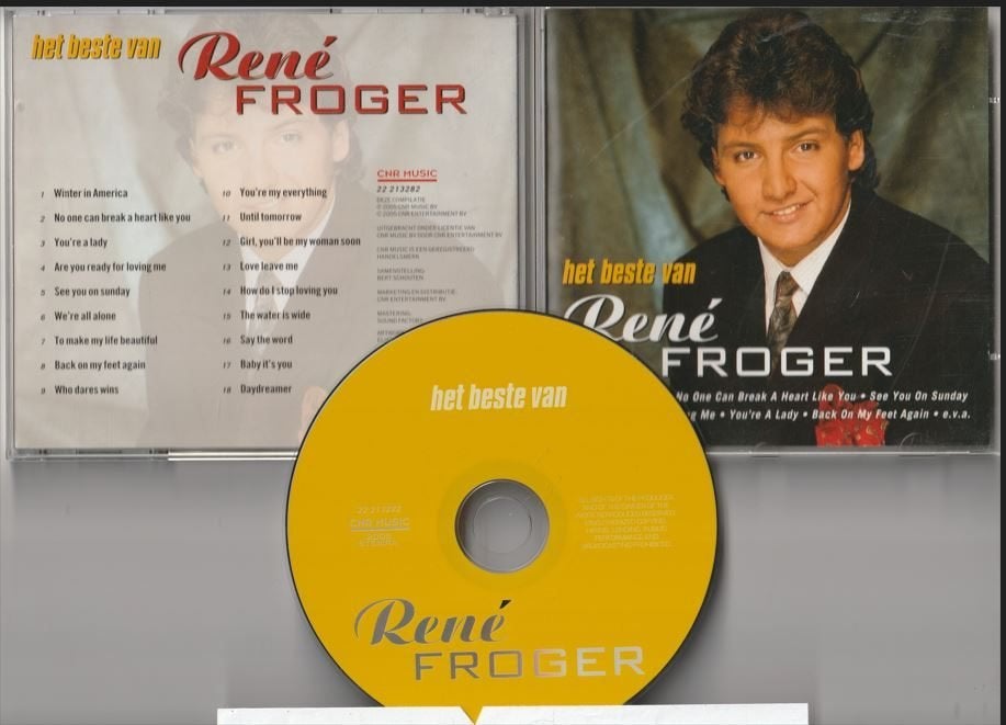 René Froger - Het Beste Van René Froger, Ophalen of Verzenden, Gebruikt, Verzamelalbum