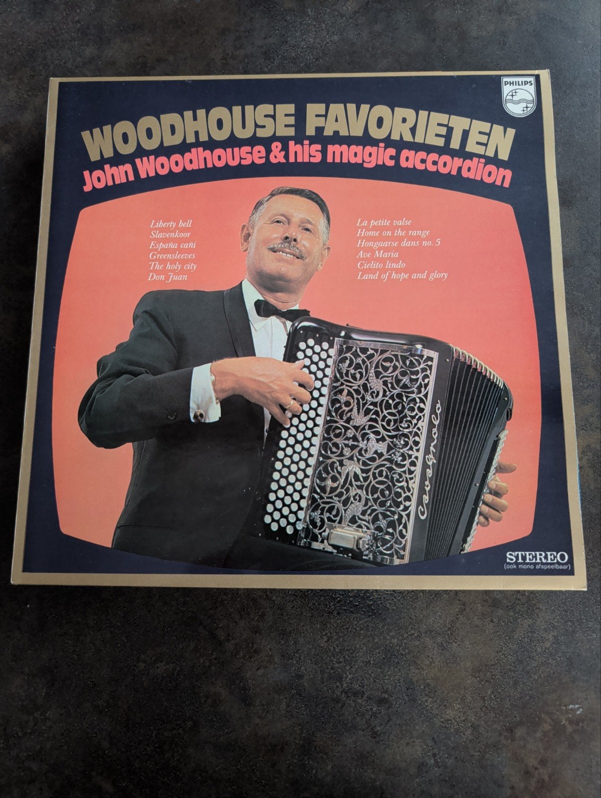 John Woodhouse & His Magic Accordion - Woodhouse Favorieten, Cd's en Dvd's, LP, Gebruikt, Overige genres, Ophalen of Verzenden