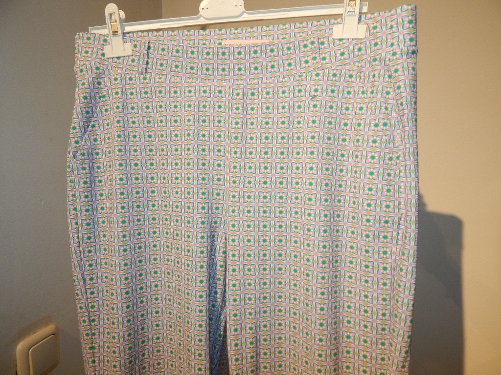 Studio Anneloes travel stof broek dikkere stof in print XL, Studio Anneloes, Meerkleurig, Maat 46/48 (XL) of groter, Ophalen of Verzenden