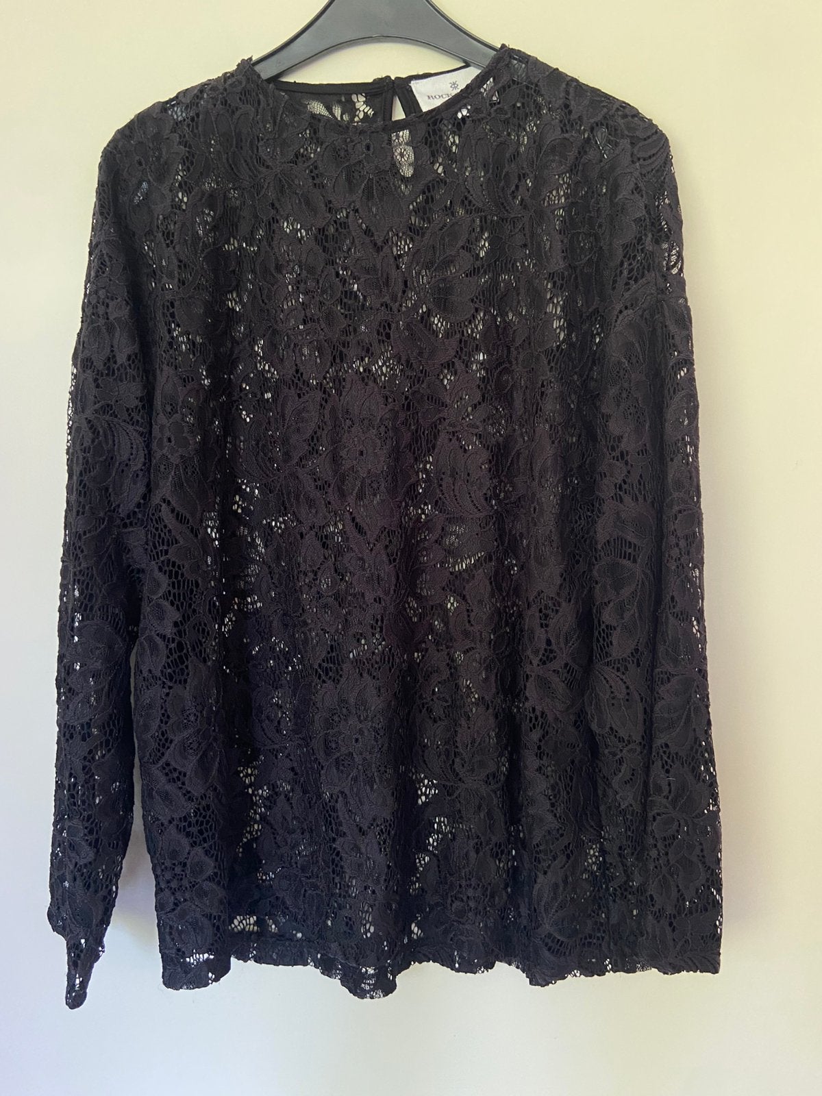 Blouse van Rockamora, Ophalen of Verzenden, Zo goed als nieuw, Maat 36 (S), Zwart