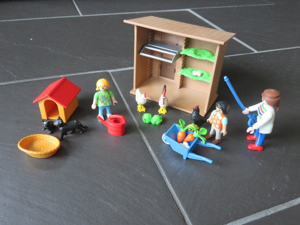 Playmobil kinderboerderij, 22-delig. Leuke speelset, Ophalen of Verzenden, Gebruikt