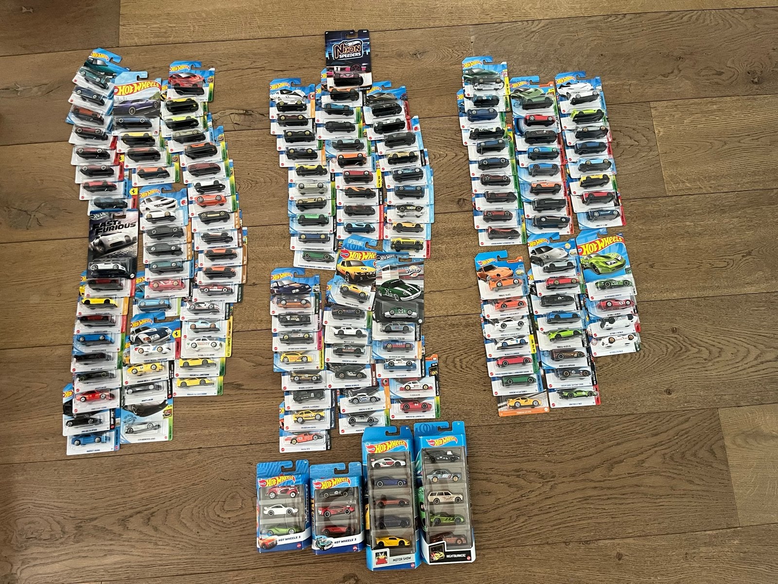Collectie Hot Wheels Ferrari, Porsche, Lamborghini, JDM enz., Ophalen of Verzenden, Nieuw, Auto