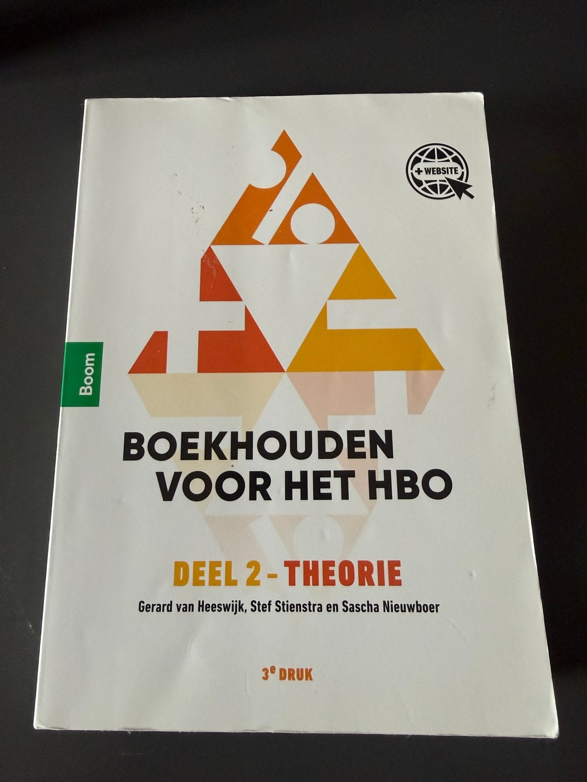 Boekhouden voor het HBO - Theorie accountancy, Stef Stienstra; Sascha Nieuwboer; Gerard van Heeswijk, Ophalen of Verzenden, Zo goed als nieuw