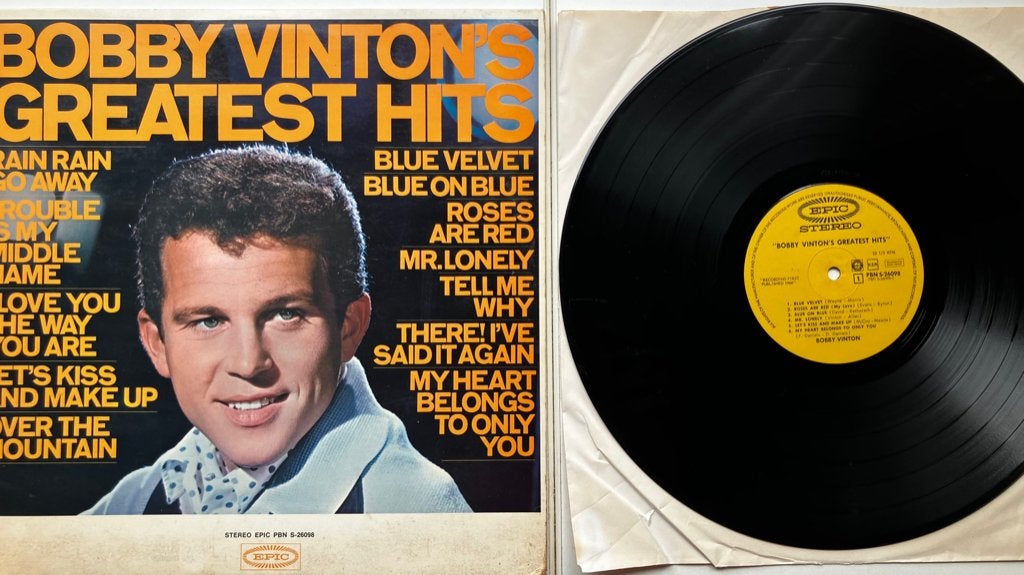 BVC Bobby Vinton 2 albums €17,5, Cd's en Dvd's, Vinyl | Rock, LP, Singer-songwriter, Gebruikt, 12 inch