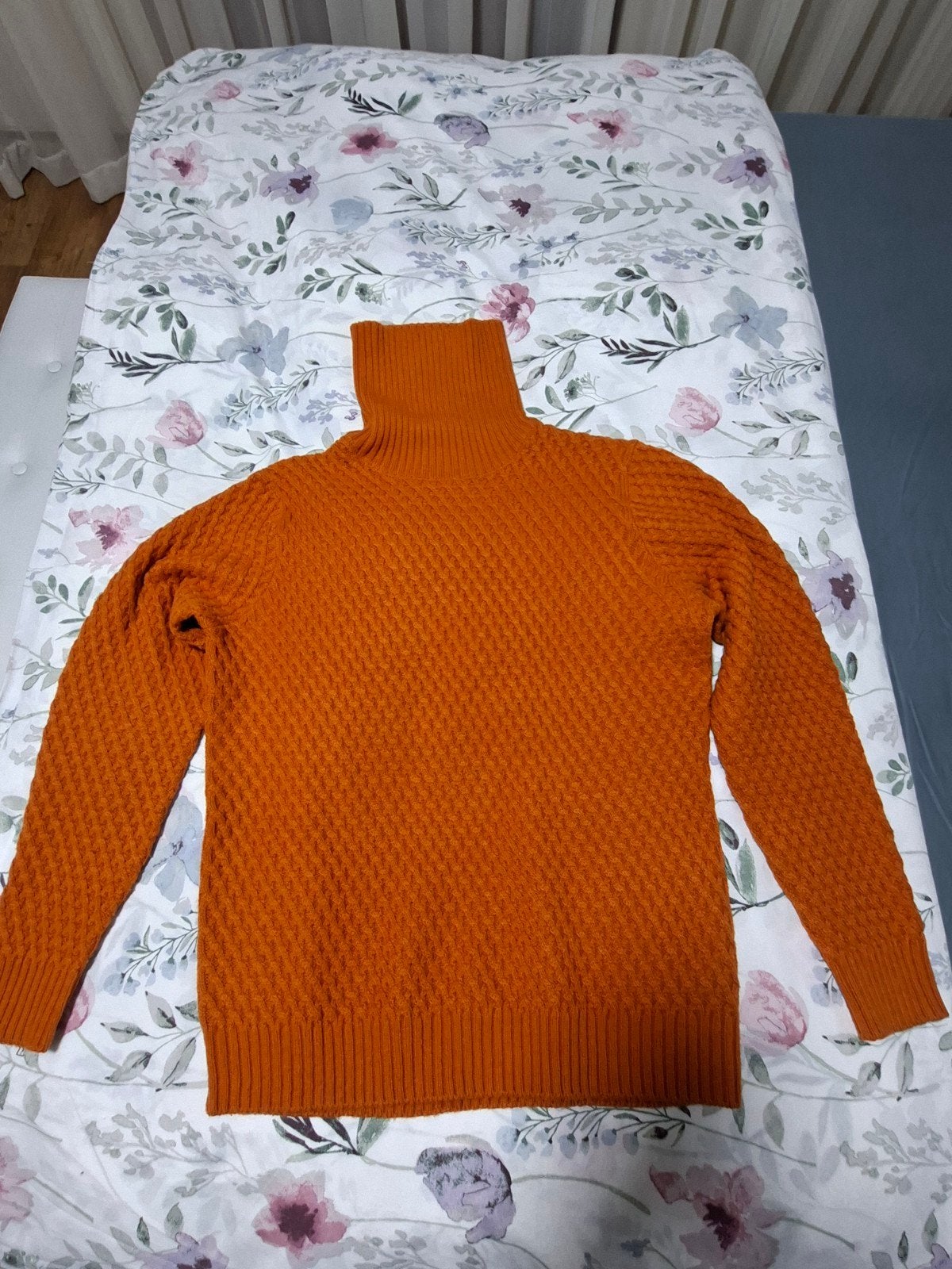 Burton Menswear London Coltrui - Oranje - Maat M, Maat 48/50 (M), Oranje, Ophalen of Verzenden, Zo goed als nieuw