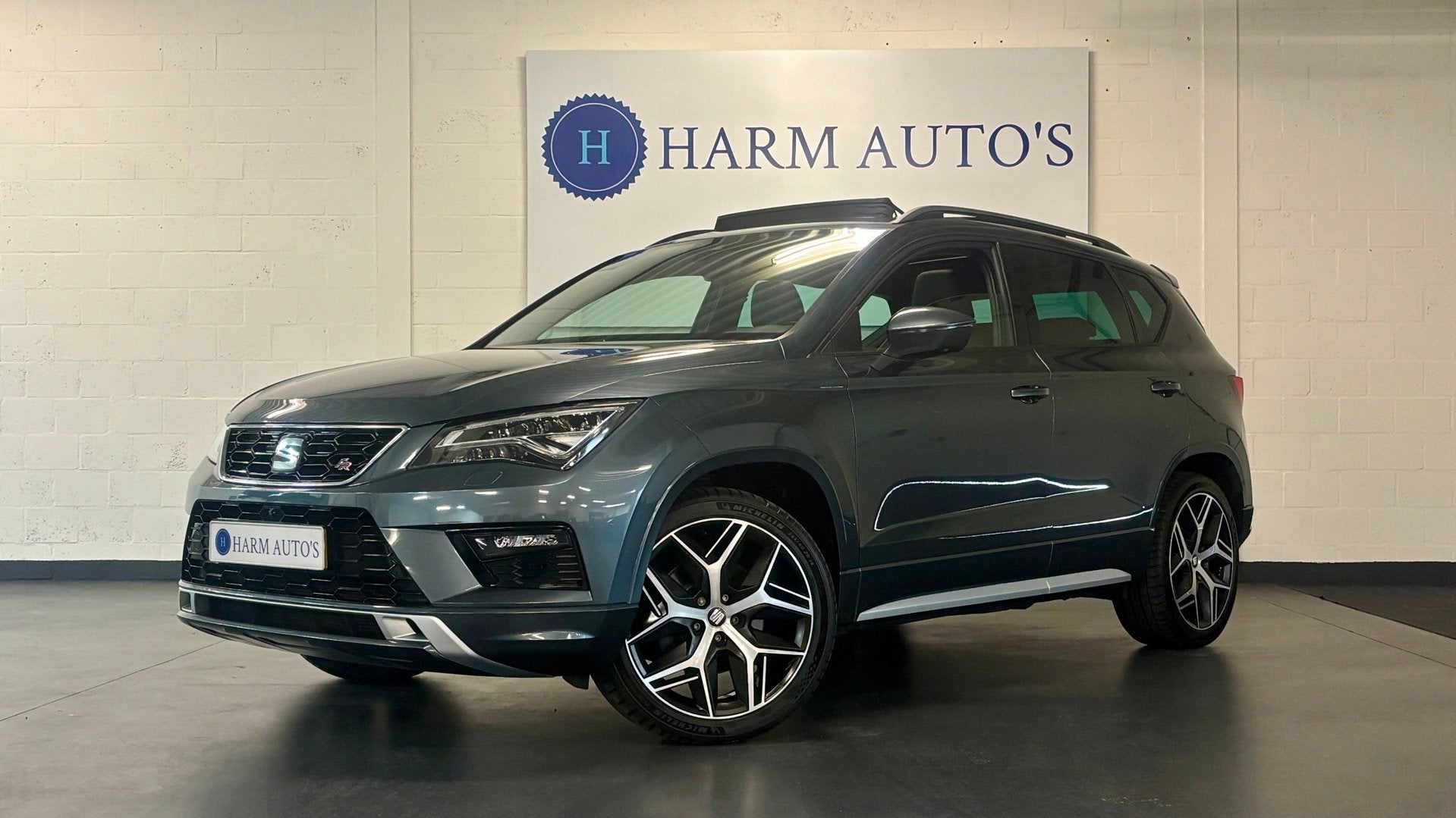 SEAT Ateca 2.0 TSI FR 4DRIVE DSG 190pk Pano / LED / Navi / T, Automaat, 1441 kg, Gebruikt, Zwart