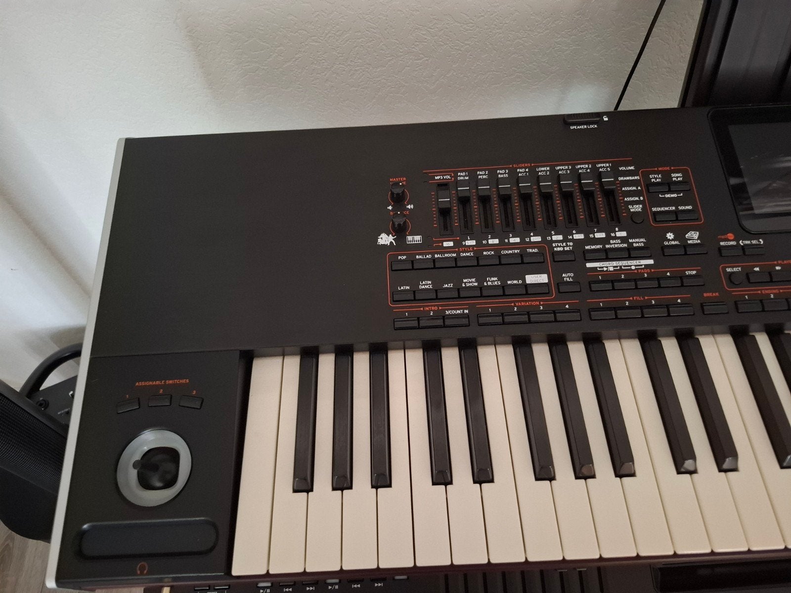 korg pa 4 profesional, Muziek en Instrumenten, Ophalen, 76 toetsen, Korg