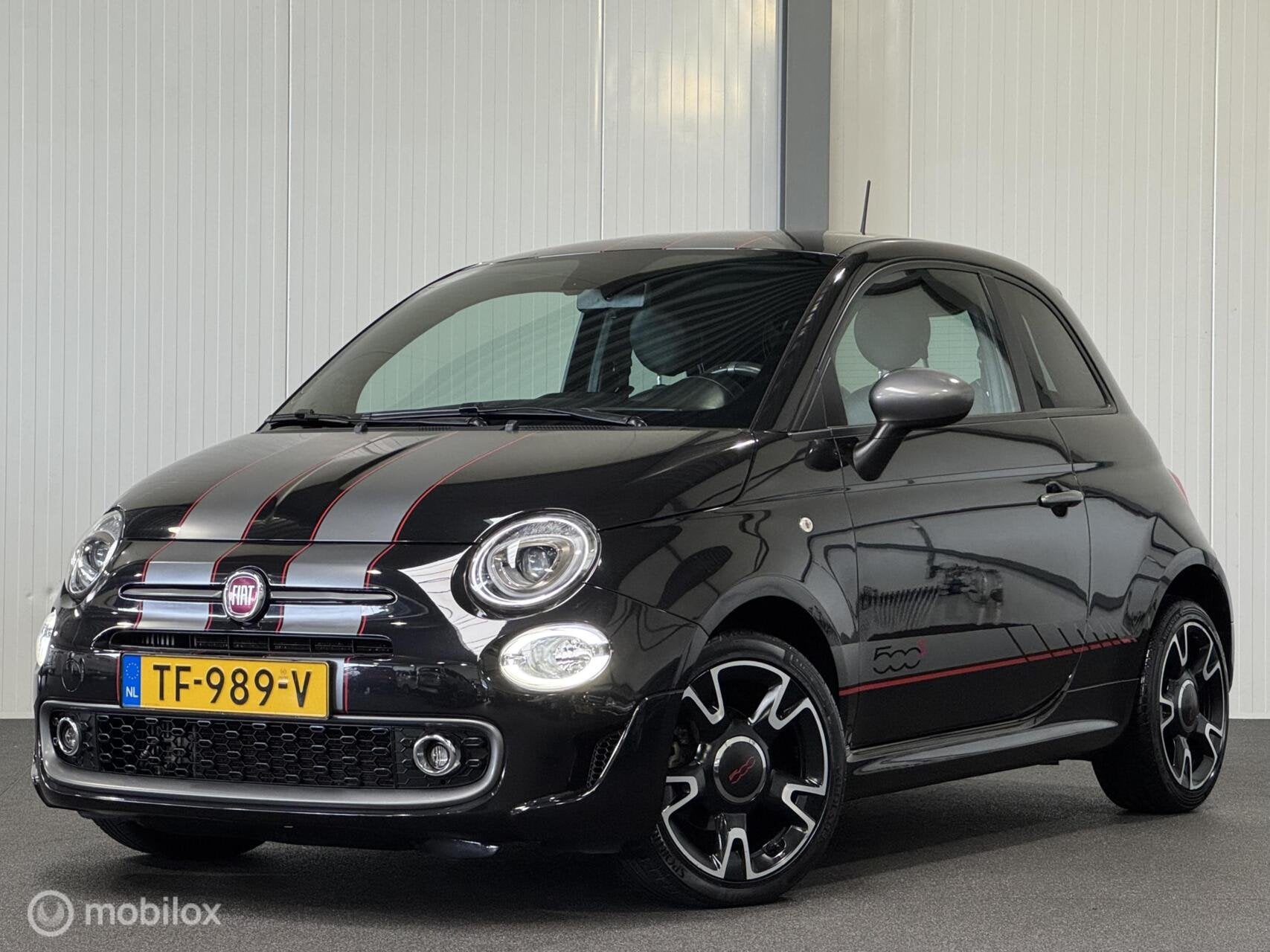 Fiat 500 0.9 TwinAir Turbo Sport ( NAP Apple Car climate cru, Auto's, Voorwielaandrijving, Bedrijf, Handgeschakeld, 26 km/l