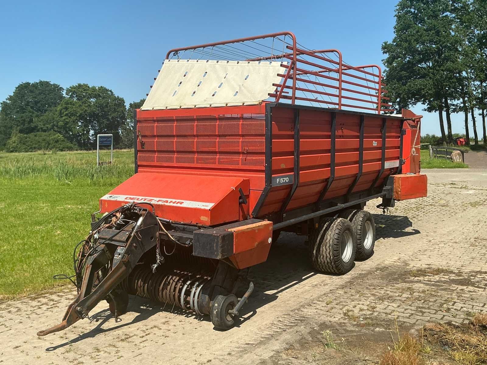 1987 Deutz Fahr K570 Opraapwagen, Zakelijke goederen, Overige, Oogstmachine