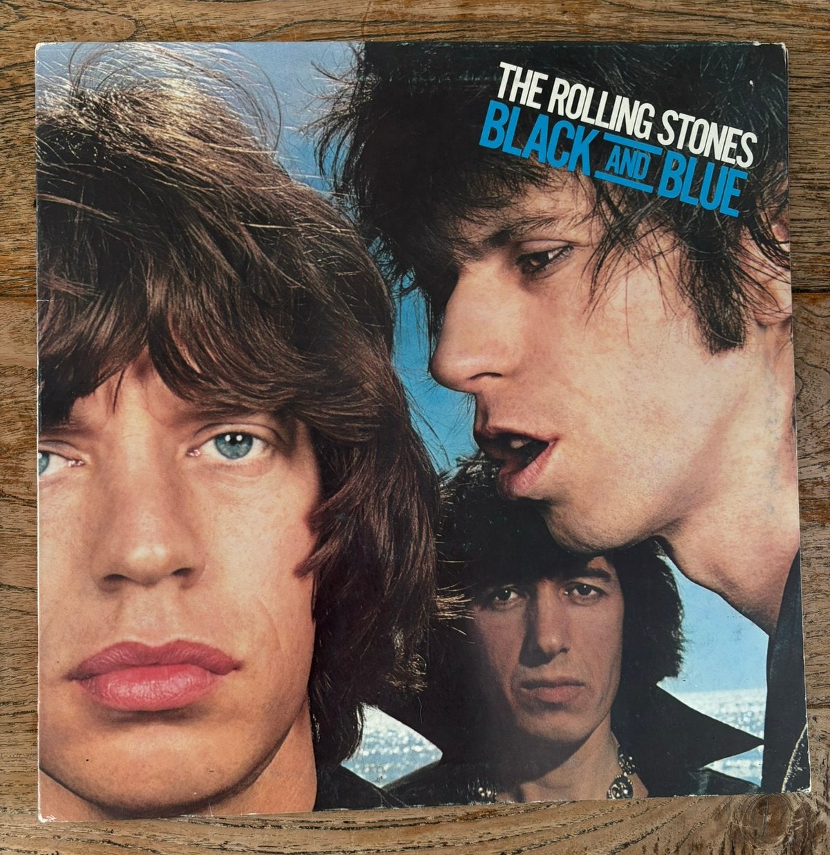 Rolling Stones - Black and Blue LP Compleet met tekstvel, LP, Gebruikt, Ophalen of Verzenden, Gatefold hoes