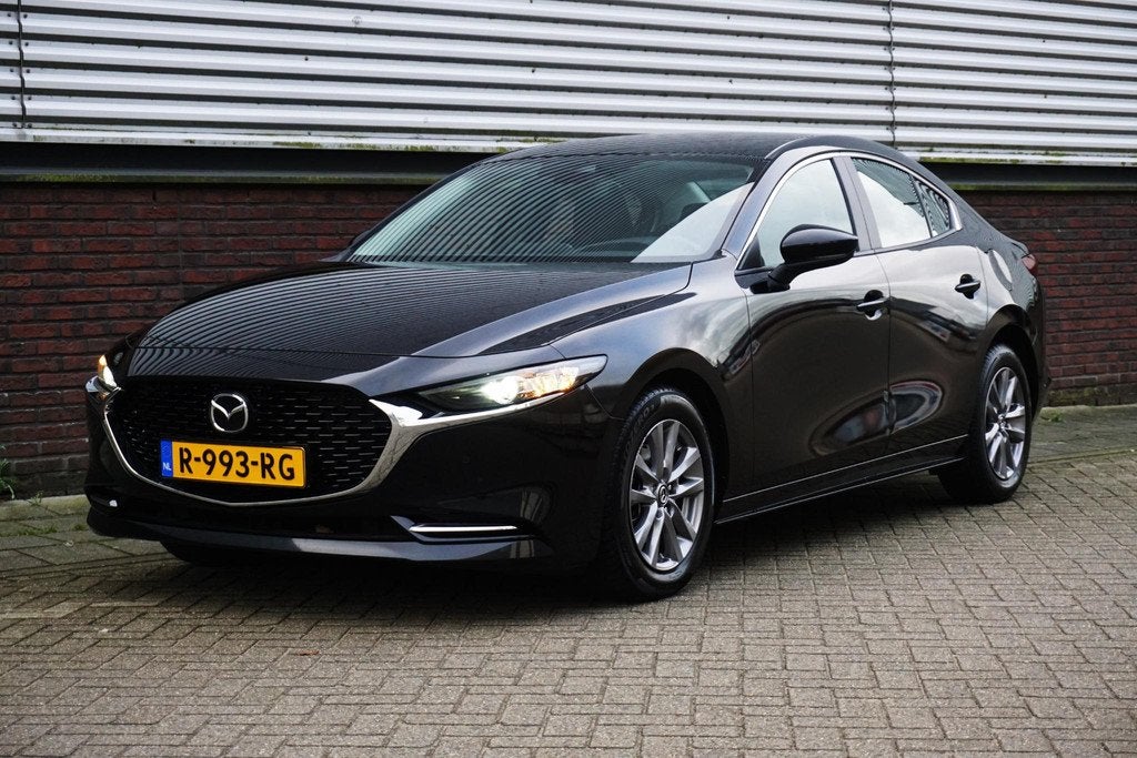 Mazda 3 2.0 e-SkyActiv-X M Hybrid 186PK/Head-Up/Camera/LED /, Auto's, Mazda, 1998 cc, Stof, Gebruikt, Automatische klimaatregeling