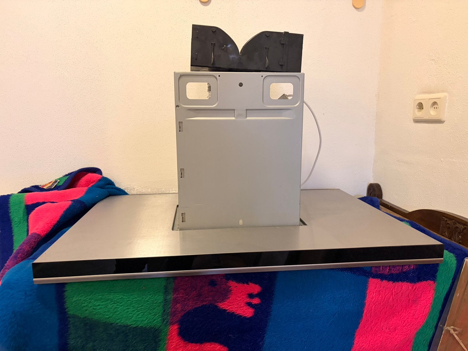 Siemens LF91BA582S eilandafzuigkap 90 cm RVS, Witgoed en Apparatuur, Ophalen, Gebruikt, Eilandschouwkap, Recirculatie