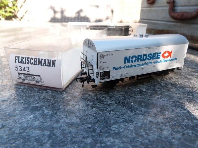 Fleischmann 5343 Koelwagon Nieuw in doos, Hobby en Vrije tijd, Modeltreinen | H0, Gelijkstroom, Fleischmann, Ophalen of Verzenden