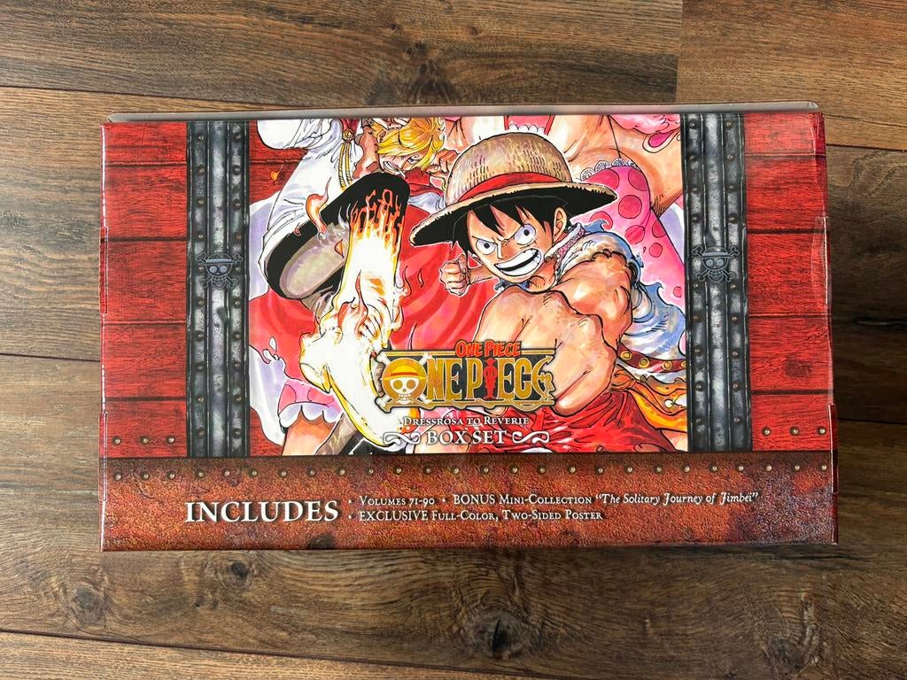 One piece box set 71-90, Boeken, Complete serie of reeks, Verzenden, Zo goed als nieuw, Japan (Manga)