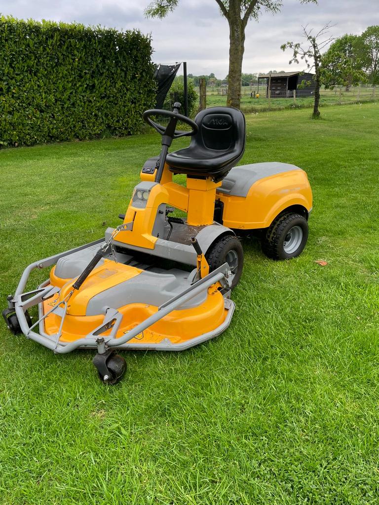 Stiga Park 520DP Diesel, Ophalen, Zo goed als nieuw, 120 cm of meer