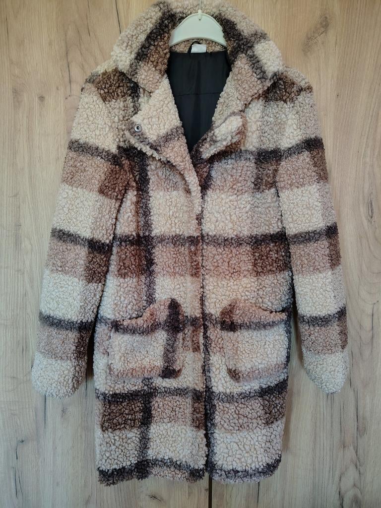 Winter/tussenjas teddy maat 146, Ophalen of Verzenden, Zo goed als nieuw