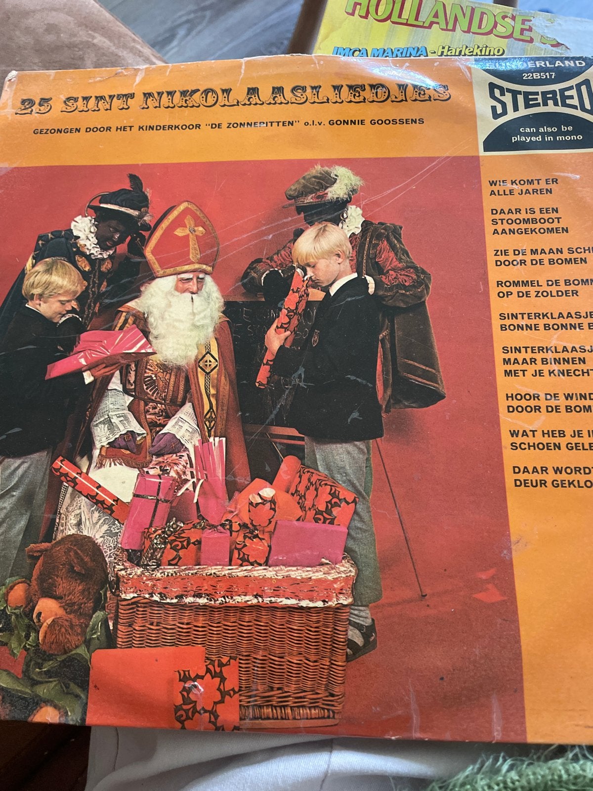 25 Sint Nicolaasliedjes - Het Kinderkoor De Zonnepitten LP, LP, Gebruikt, Overige genres, Ophalen of Verzenden