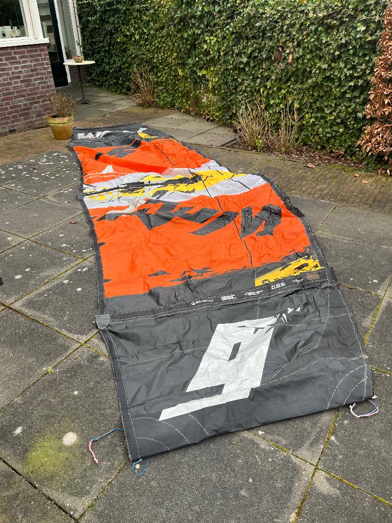 Kite, Gebruikt, 9 m², Geen board, Ophalen of Verzenden