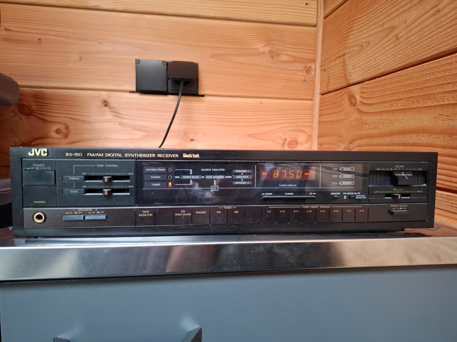 JVC RX-150 receiver versterker, Ophalen of Verzenden, JVC
