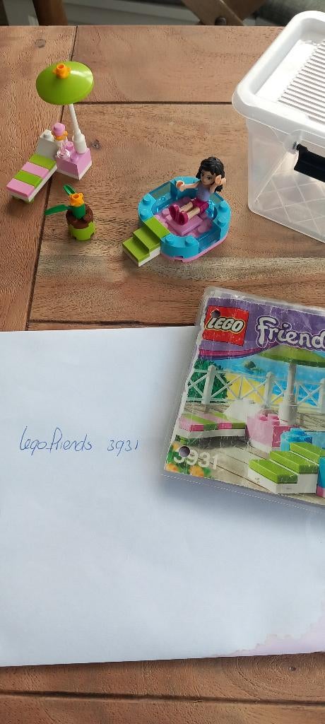 Lego Friends 3931 41000 41042, Lego, Friends, Ophalen of Verzenden, Zo goed als nieuw