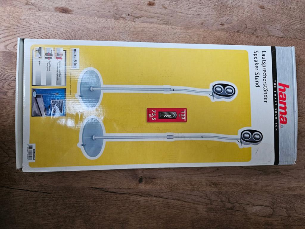 Hama Speaker Stands - Nieuw in doos, Ophalen of Verzenden